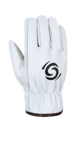Sixpo LLC leather gloves white
