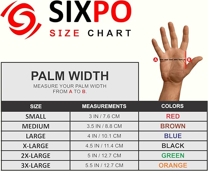 size chart of Leather-Work-Gloves-Pack-of-12-Pairs